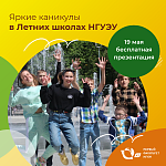 Презентация Летних школ НГУЭУ